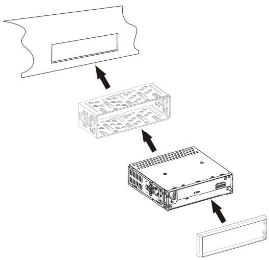 CONTINENTAL EDISON KSD3530 - INSTALLATION DANS LE TABLEAU DE BORD - 5