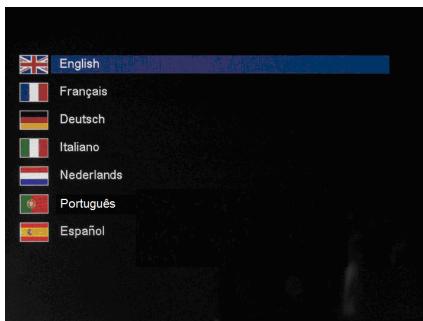 TELEFUNKEN DPF 10933 6 - Sélection de la langue - 1