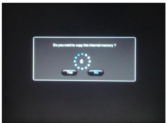 TELEFUNKEN DPF 10933 6 - Se la cornice è accesa ed è attivo lo slideshow della memoria interna: - 1