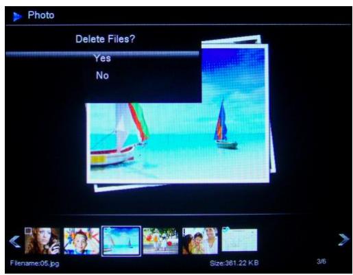 TELEFUNKEN DPF 10933 6 - - Eliminazione delle fotto alla modalità thumbnail - 2