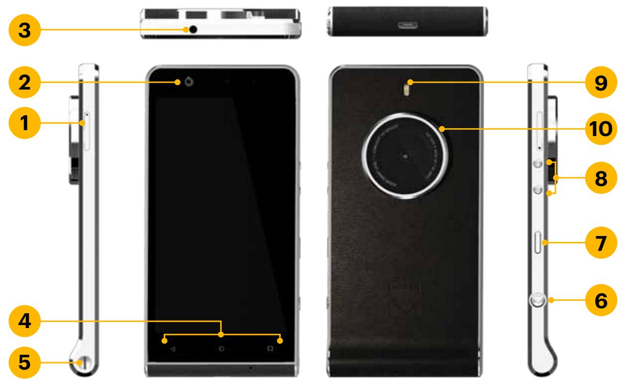 KODAK EKTRA - SMARTPHONE KODAK EKTRA - 1