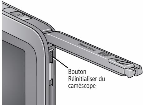 KODAK PLAYFULL ZE2 - Réinitialisation du caméoscope - 1