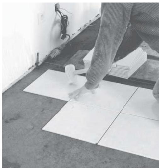 ATLANTIC DOMOCABLE - 6/ Pose du revêtement de sol - 2