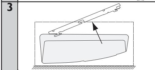 ATLANTIC ULYSSE - 2/ Release the device's hook-on bracket - 3