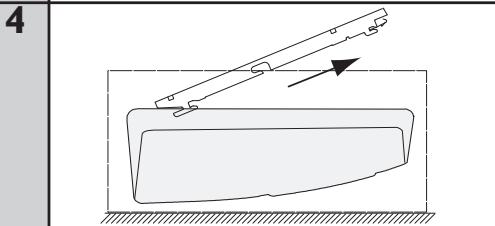 ATLANTIC ULYSSE - 2/ Release the device's hook-on bracket - 4