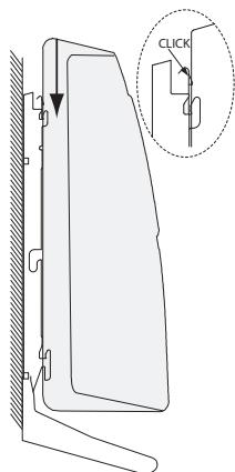 ATLANTIC ULYSSE - 6/ Lock the device on the hook-on bracket - 3