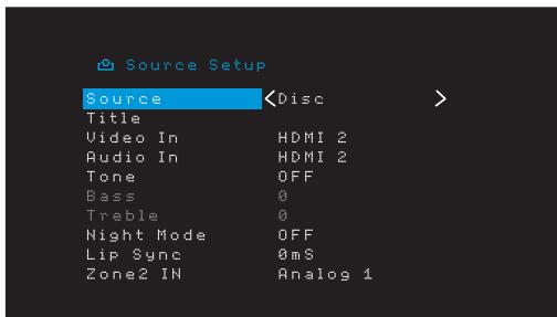 HARMAN KARDON AVR 171 JBL CINEMA 610 - Configurez vos sources - 2