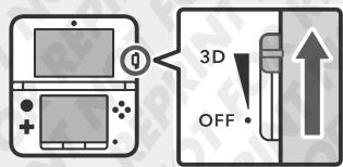 NINTENDO 3DS XL - Assurez-vous que le curseur 3D est poussé jusqu'en haut, puis touchez SUITE. - 1