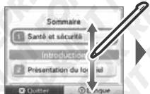NINTENDO 3DS XL - Choisir une section du sommaire - 1