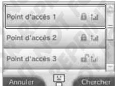 NINTENDO 3DS XL - Selectionnez un point d'accès. - 1