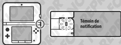 NINTENDO 3DS XL - Témoin de notification - 1