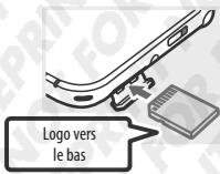 NINTENDO 3DS XL - Insérez la carte SD dans le port carte SD. - 2
