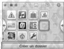 NINTENDO 3DS XL - Touchez CRER UN DOSSIER - 2