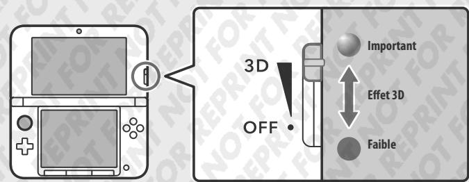 NINTENDO 3DS XL - Ajuster la profondeur de champ des images 3D - 1