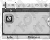 NINTENDO 3DS XL - Ajuster l'affichage des icones des logiciels - 1