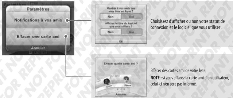 NINTENDO 3DS XL - Paramètres de la liste d'amis - 1