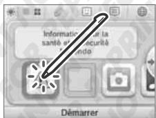 NINTENDO 3DS XL - Demarrer un logiciel - 1