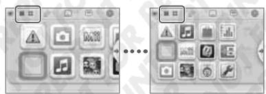 NINTENDO 3DS XL - Ajuster l'affichage des icones de logiciels - 2