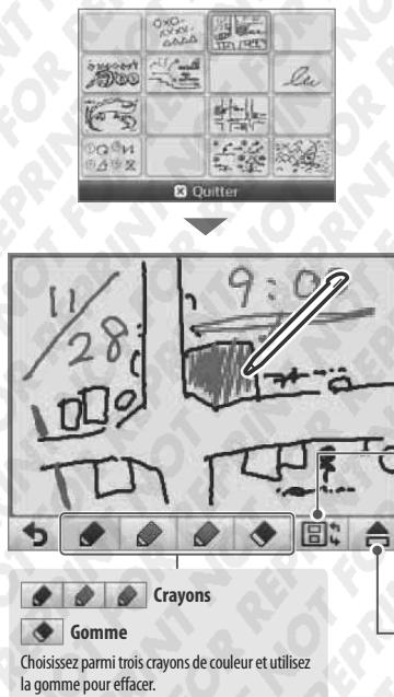 NINTENDO 3DS XL - Selectionnez une note à modifier. - 1