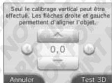 NINTENDO 3DS XL - Ajustez les deux images sur l'écran supérieur afin qu'elles soient parfaitement superposées. - 1