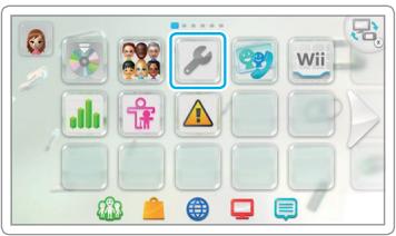 NINTENDO WII U - Paramètres de la console - 1