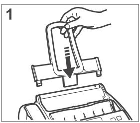 FRANCE TELECOM GALEO 6275 - CHARGEMENT DU PAPIER D'IMPRESSION - 1