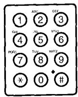 FRANCE TELECOM GALEO MULTIPASS - Enregistrement des nombres 1 touche - 7