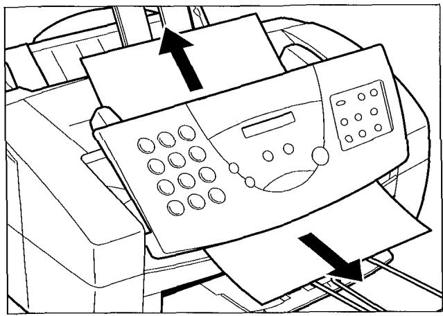 FRANCE TELECOM GALEO MULTIPASS - Retrait du document du chargeur automatique de documents (CAD) - 3