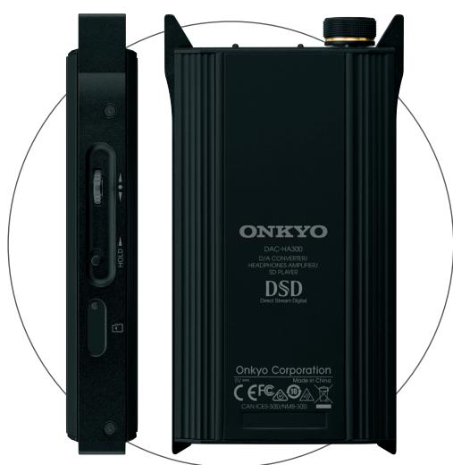 ONKYO DAC-HA300 - DAC-HA300 Convertisseur N/A/amplificateur de casque/lecteur SD - 2