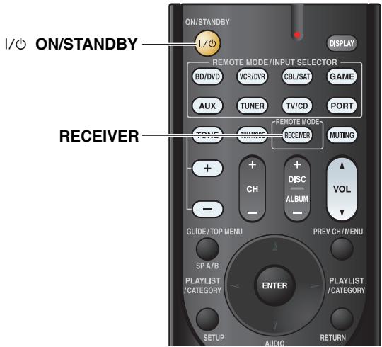 ONKYO HT-R358 - Mise sous tension - 1