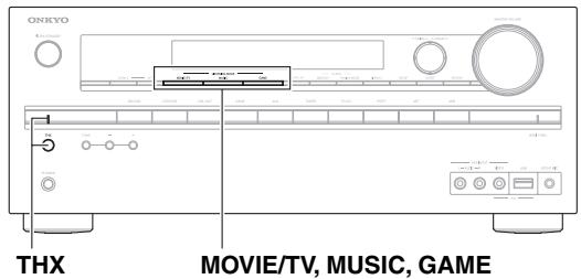 ONKYO HT-S9405THX - ■ Listening Mode Buttons - 2