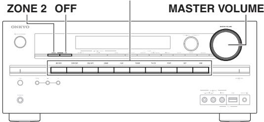 ONKYO HT-S9405THX - Operating on the AV receiver - 1