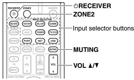ONKYO HT-S9405THX - Operating on the remote controller - 1