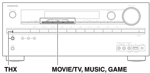 ONKYO HT-S9405THX - Boutons des Modes d'écoute - 2