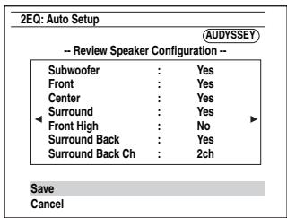ONKYO HT-S9405THX - Use / to select an option, and then press ENTER. - 1