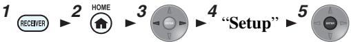 ONKYO TX-NR5010 - Lock Setup - 1