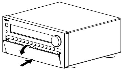 ONKYO TX-NR828 - Panneau avant - 4