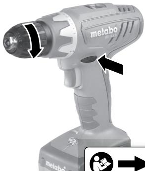 METABO BS 14.4V,  BS 18 LI 18V - 14