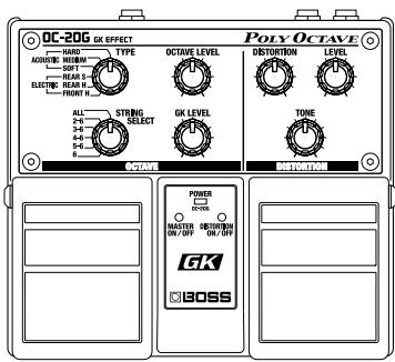 BOSS OC-20G - Caractéristiques générales - 1