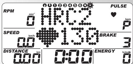 KETTLER RIVO P V - B) Profils d'effort (PROGRAM) "1" - "6 - 40