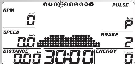 KETTLER RIVO P V - B) Profils d'effort (PROGRAM) "1" - "6 - 16