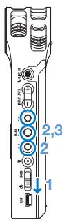 ZOOM H1 LU - Désactivation des touches - 2