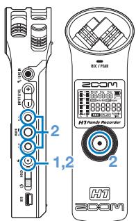 ZOOM H1 LU - Suppression des enregistrements - 1