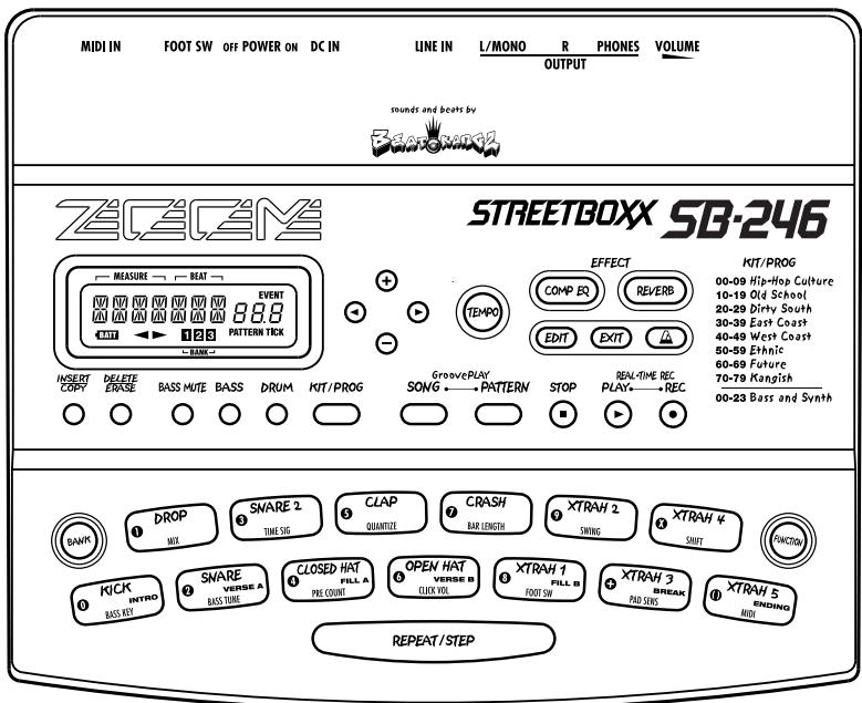 ZOOM SB246 - Supplément pour le ZOOM street boxx SB-246 - 1
