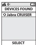JABRA CRUISER - Il Telefono rileva il dispositivo vivavoce Jabra CRUISER - 2