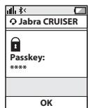 JABRA CRUISER - Il Telefono rileva il dispositivo vivavoce Jabra CRUISER - 3