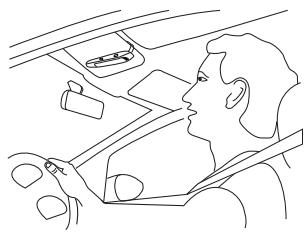 JABRA CRUISER - PLACE THE SPEAKERPHONE IN YOUR VEHICLE - 1