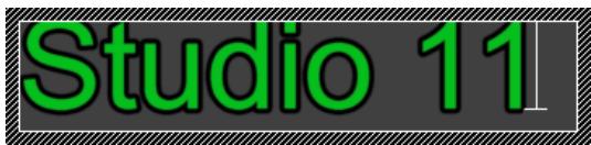 PINNACLE STUDIO 11 - À propos des objets Texte - 2