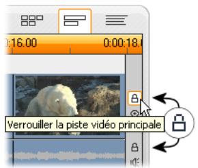 PINNACLE STUDIO 11 - Verrouillage de piste - 1