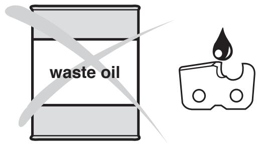DOLMAR PS-510 - Important note on bio-degradable chain oils - 1